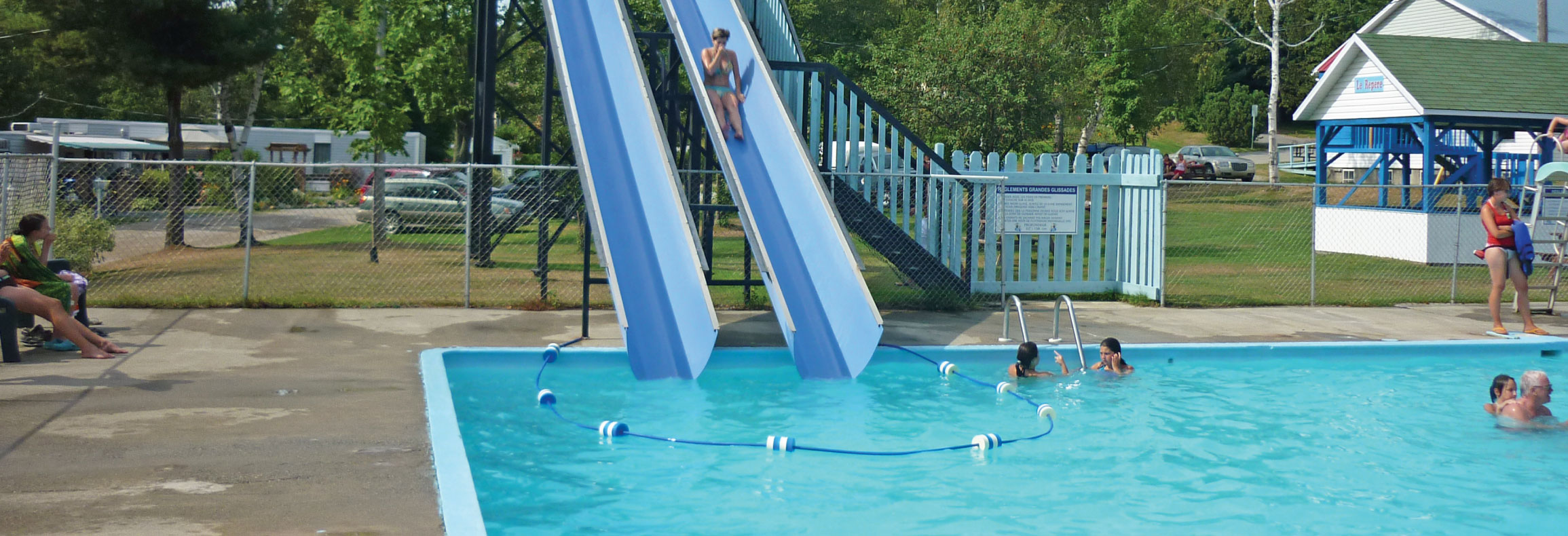 Accueil Camping Parc de la Chaudière